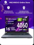 Mechrevo. 16", ��� 16 ��, ���� 512���, WiFi: 1, Bluetooth: 1, ����������� �� 3��. ����