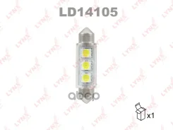 ����� ������������ LED C5W T11x41 12V SV8,5-8 SMDx3 7000K LYNXauto LD14105 LD14105 ����