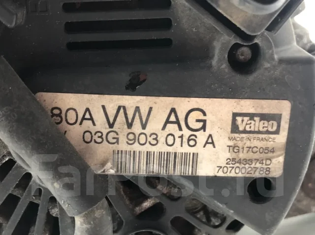 ��������� Audi A6 2007 TG17C054 C6 2.0 TDI TG17C054 ����