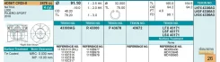 �������� ������� 4d56 crdi-ii ���������+���������� d91,1+1.00 2,5hk-2hk-3 Mitsubishi 4D56 CRDI-II Teikin 43300AG100 43300AG100 ����