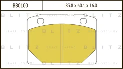 ������� ��������� �������� ����� LADA 2101-2107 71- Blitz BB0100 BB0100 ����