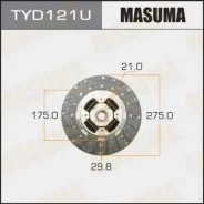 ���� ��������� Toyota Coaster 1982-1999, Toyota DYNA 1988-1999, Toyota Quick Delivery 1995-2004, Toyota Toyoace 1988-1999 Masuma TYD121U TYD121U ����