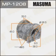 ������ ������������� Honda Accord (CL9) �����. (���. 2 ��. ) Masuma MP1208 MP1208 ����