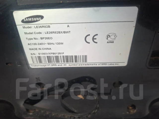 Samsung LE26R82B. ������ ����