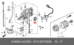 ������� Honda 91212P7A004 91212P7A004 ����