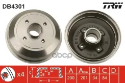 ������� ��������� OPEL Corsa C (X01) 1.2 (F08, F68) 09.2000 - 12.2009 OPEL Corsa C (X01) 1.2 Twinport (F08, F68) 07.2004 - 12.2009 TRW ���. DB4301 DB4...