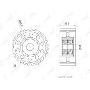 ����� �������� ����� ��� Lynxauto PB3038 PB3038 ����