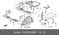 ������ Honda 91501S04003 91501S04003 ����