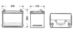���������� �������������� ������� Exide EA755 EA755 ����