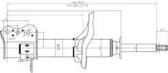 ������ Mazda Capella 97-02 42140414SX GW5R, ������ ����� 42140414SX ����