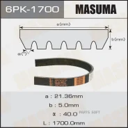 ������ ������������ Masuma Masuma 6PK1700 6PK1700 ����