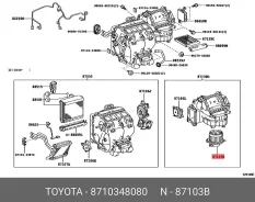 ����� ����������� ��������� Camry V40 /Highlander /Lexus ES240/350 Toyota 8710348080 8710348080 ����