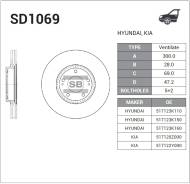 ���� ��������� �������� (300�28) 5 ��� Sangsin Brake SD1069 SD1069 ����