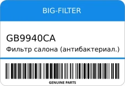 ������ ������ (�������������. ) BIG-Filter GB9940CA ����