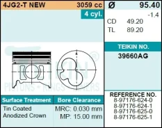 ������� ��������� Teikin 39660AG 0.50 (4��/����) 39660AG050 ����