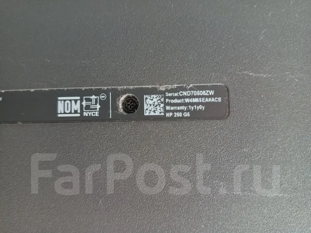 HP 250 G5. 15.6", 1,6����, ��� 8 ��, ���� 512���, WiFi: 1, ����������� �� 4��. ����
