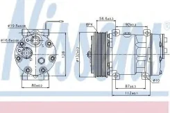 ���������� ������������! 24V d132 8����� Nissens 89065 89065 ����