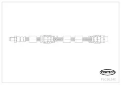 ��������� ����� �������� [600mm] Corteco 19036340 19036340 ����