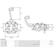 �������� ���� Toyota Corolla (E120) 00-07 / Crown 03-12 AS SBH6024S SBH6024S ����