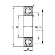 ��������� (80,00/ 50.00/ 16.00/ ���������) NSK 6010DDU 6010DDU ����