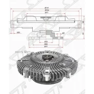 ���������� Nissan Patrol 87-10 / Terrano 86-96 SAT ST2108206J01 ST2108206J01 ����