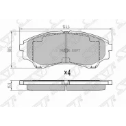 ������� ��������� (�������) Ford Ranger USA 97-11 / Mazda B-Series 98-06 SAT Stumy43328Z, �������� STUMY43328Z ����