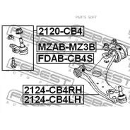 ����� ����� FORD Focus II CB4 2008-2011 2124-CB4LH Febest 2124CB4LH 2124CB4LH ����