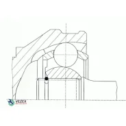 ���� MB W124 �����. GKN-Spidan 302271 302271 ����