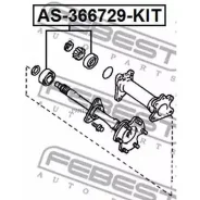 ��������� ���������� ���� 36.2x67x29 Febest AS366729KIT AS366729KIT ����