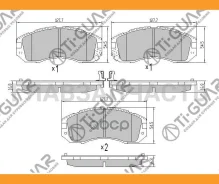 ��������� ������� /������ �������� 4�� /���������� /TI-GUAR ��� Subaru Forester SF/SG 1997-2007, Impreza GC/GD 1992-2007 ; TG-7747 26257AA030 26257AA0...