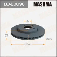 ���� ��������� Masuma BD-E0096 (�������� 2 ��) 1694210212 ����