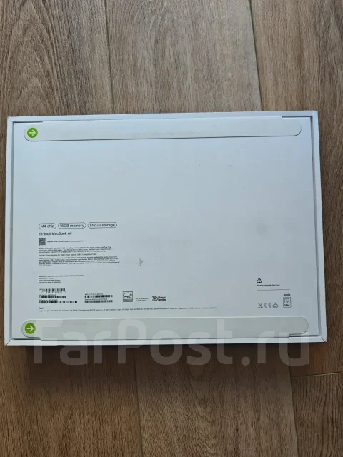 Apple MacBook Air 13 2025. 13.6", 4,4����, ��� 512 ��, WiFi: 1, Bluetooth: 1 ����