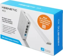 ������������� Keenetic 4G KN-1213 (3�10/100����/�, 1xWAN, Wi-Fi 802.11n 2.4��� 300����/�, USB) ����