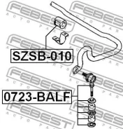 ���� ������������� | ����� ����/��� | Febest 0723BALF 0723BALF ����