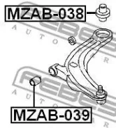 ����������� ��������� ������ | ����� ����/��� | Febest MZAB039 MZAB039 ����