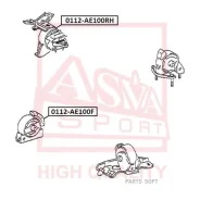������� ��������� Toyota Corolla -02 ASVA 0112AE100F 0112AE100F ����