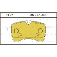������� ��������� Iveco Daily 06- ����. Blitz BB0392 BB0392 ����