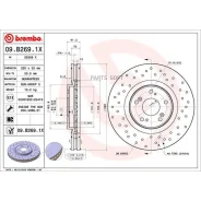 ���� ��������� Xtra | ����� | Brembo 09B2691X Brembo 09B2691X 09B2691X ����
