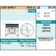������� ��������� Teikin 39600A STD (4��/����) Teikin 39600A-STD 39600ASTD ����