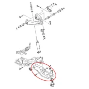 ����� �������� Mazda Bongo/ Nissan Vanette 99-17 ����� ������ 2WD ����������� 54501HA002 54501HA002 ����