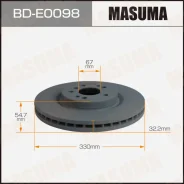 ���� ��������� Masuma BD-E0098 1644210412 ����