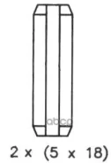 ������� ����. Ferodo FSB 152 (C4-8) Ferodo ���. FSB152 FSB152 ����