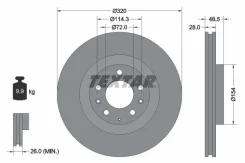 ���� ��������� �������� ������������� (�������� 1��) Textar 92203403 92203403 ����