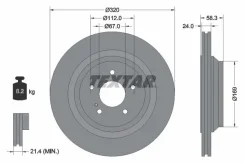 ���� ��������� ������ ������������� (�������� 1��) Textar 92160705 92160705 ����