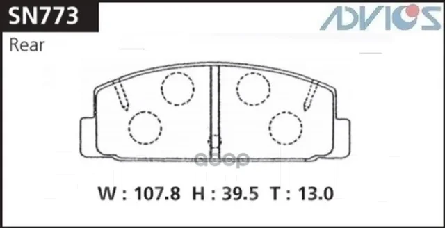 �������� ��������� ������� Advics SN773 ����