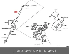 ��� ������� ������� (�������) Toyota 4Runner/LC Prado/GX400/460 09- Toyota 4522060280 4522060280 ����