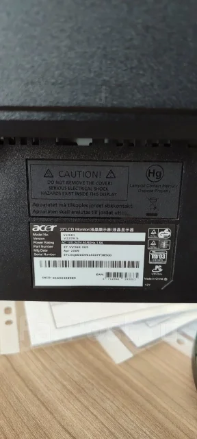 Acer. 23.3", ���������� �� (LCD, LED, QLED) ����