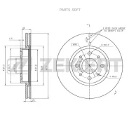 ���� ����. �����. Alfa Romeo 145 146 94- 155 92- Fiat Bravo I II 95- Doblo 01- Punto (176 188 Zekkert BS-5008 Zekkert BS5008 BS5008 ����