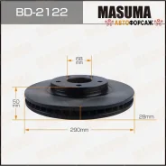 ���� ��������� Masuma, front Nissan Elgrand, Stagea / E51, WGNC34 [��.2] Masuma BD-2122 Masuma, �������� BD2122 ����