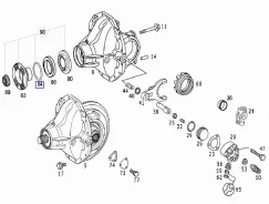 ������ �������������� Mercedes Actros/Axor 58x4 ��������� 139938 139938 ����